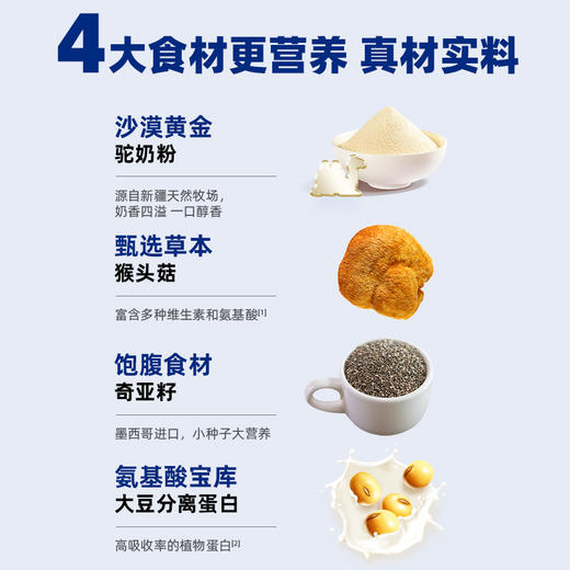 DGI低GI无糖猴头菇驼奶青稞沙琪玛代餐饱腹脂卡孕妇糖友肉松早餐 商品图5