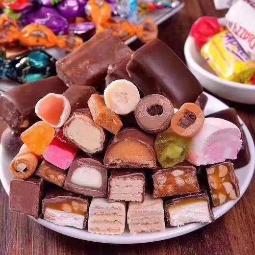 【中欧班列精选】WWJ俄罗斯精品糖果散糖混合装多种口味500g/袋 新年糖果喜糖 大人小孩皆宜节后发货 商品图4