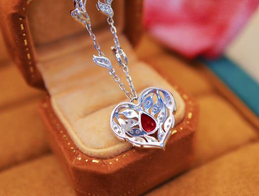 0.5ct刻面红宝石项链 商品图4