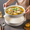 摩登主妇高温白瓷大汤碗家用酸菜鱼大盆碗水煮鱼肉片双耳大号汤盆 商品缩略图0