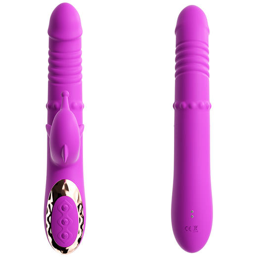 【女用器具】谜姬 丁丁撸珠伸缩震动拍打震动棒 商品图14