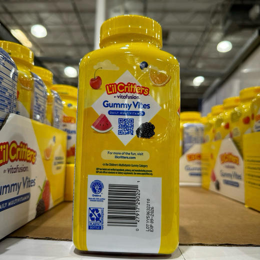 DHA补货了！全新换代 Vitamin D3软糖 注意钙糖是小瓶哦！美国家喻户晓！L'ilCritters小熊糖 商品图11