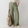 815-5 小禾 彩色 亚麻阔腿裤 167/135穿6码合身 8码小宽松 商品缩略图11