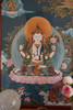 唐卡｜四臂观音 商品缩略图0