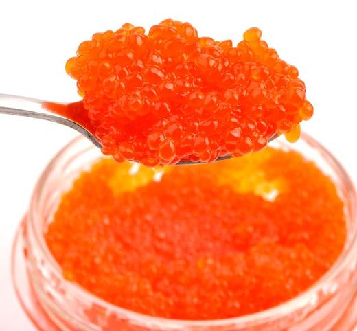【中欧班列精选】俄罗斯原装进口鱼籽酱鲟鱼籽酱/大马哈鱼籽酱105g*2 新日期 商品图6