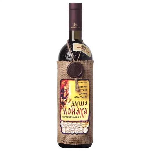 【中欧班列精选】俄罗斯原装进口摩尔多瓦修道士红酒麻袋片半甜红葡萄酒750ML 商品图5