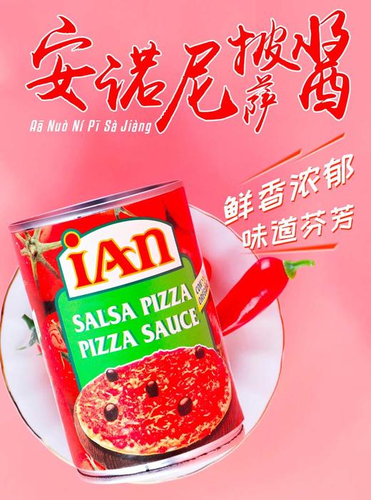 【中欧班列精选5罐】西班牙安诺尼披萨酱 原装进口安诺尼比萨饼酱料番茄意大利面披萨酱 400g/罐 商品图1