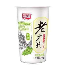 燕墉老广州酸奶青提味180G*6杯