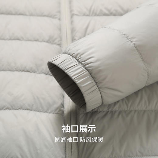 【鸭绒】圣得西男士轻薄羽绒服2025年秋冬款立领轻便薄款保暖外套 商品图7