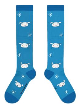 2526Gee snowboard雪袜 蜡笔小新 小白袜 商品图0