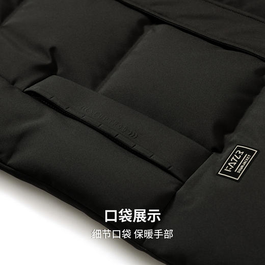 【含鸭绒】圣得西男士保暖加厚羽绒服2025秋新款可拆卸防风男外套 商品图7