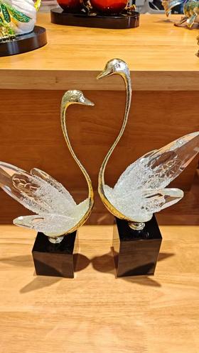 摆件天鹅摆件
