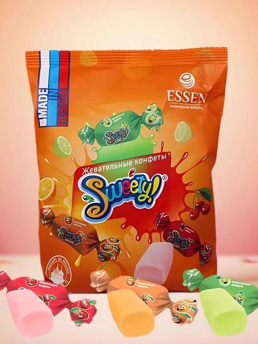 【中欧班列精选】俄罗斯进口阿孔特混合水果口味糖果500g/包APX 商品图1