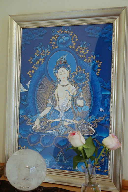 唐卡｜白度母 商品图5