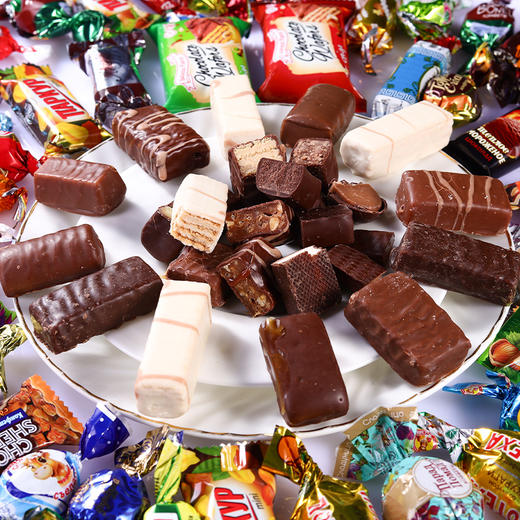 【新春糖果礼盒】俄罗斯糖果散糖混装500g*2礼盒装 新年糖果喜糖 商品图5