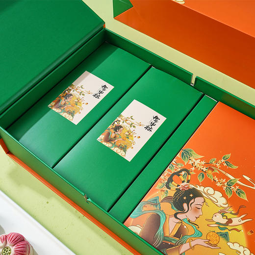 【月饼节！新品！】大南瓜礼盒装 送礼佳品，大饼礼盒装🎃中秋送礼新选择！大南瓜+传统大饼礼盒，暖心又有面儿✨ 商品图2