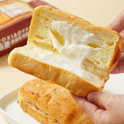 【9.9元任选4件】休闲零食 沫小言燕麦厚椰乳面包/牛奶巧克力味面包/海苔肉松味面包 多口味可选（保质期到2025年12月17日，介意勿拍）  商品图2