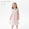 马克珍妮女童花边海军领连衣裙 儿童A版裙子2025年夏装新款550825 商品缩略图0