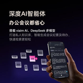 科大讯飞AI翻译会议耳机 无线降噪蓝牙耳机 Pro 3黑金【尊享版】会议纪要 录音耳机翻译机 适配苹果华为  /数码 /影音娱乐 /蓝牙/无线耳机 商品图5