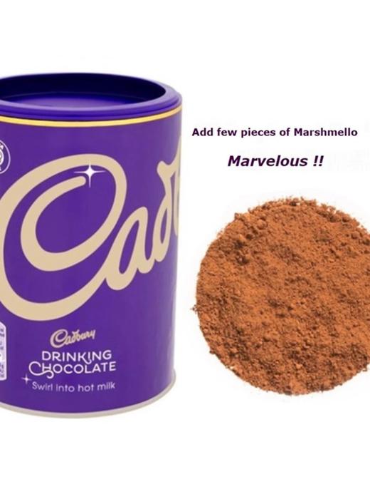 【中欧班列精选】英国进口吉百利巧克力粉可可粉朱古力粉热冲饮品500g 烘焙甜品料 商品图7