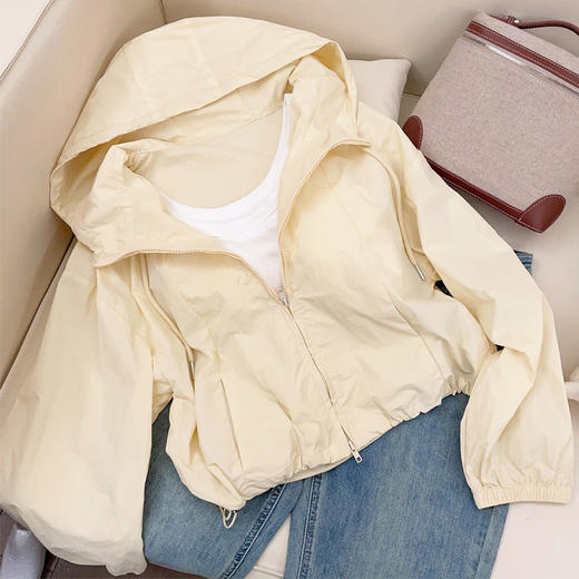 【连帽防晒衣薄款外套】新款宽松百搭透气 防紫外线休闲外套女 商品图7