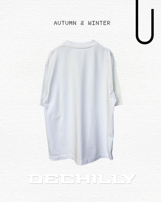 T530812616纯色破坏短袖T恤 商品图1