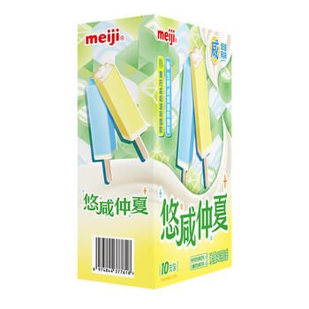 明治青柠咸奶油味雪糕、生椰咸奶油味雪糕 48g*10支 /水饮冲调 /冰淇淋 /棒支冰淇淋 商品图6