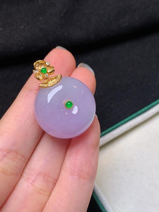 平安扣翡翠吊坠 商品图1
