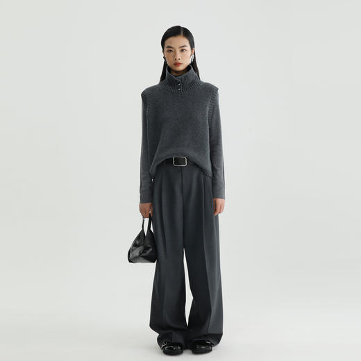 朵拉梵西毛织背心F28C1312 商品图3