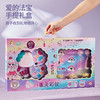 【手提礼盒❗梦幻儿童美妆盒】女孩子的公主梦，温和水溶配方，一洗就掉呵护肌肤，开合设计收放自如，儿童化妆品彩妆发夹饰品公主生日礼物玩具QQ 商品缩略图3