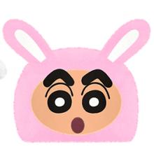 2526Gee snowboard头盔套 蜡笔小新 粉耳新 商品图0