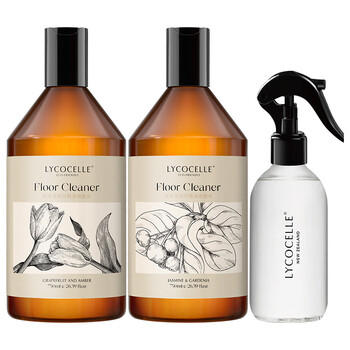 绽家家用清洁地板清洁剂去渍留香750ml*2（葡萄柚+栀子花）抑菌地板水 /家庭清洁/纸品 /家庭环境清洁 /地板清洁剂 商品图1