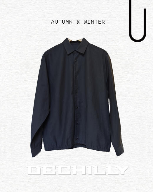 E533025448纯色休闲衬衫外套 商品图2