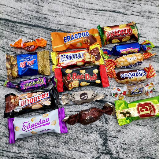 【中欧班列精选】WWJ俄罗斯精品糖果散糖混合装多种口味500g/袋 新年糖果喜糖 大人小孩皆宜节后发货 商品图12