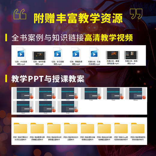 剪映教材 剪映短视频后期制作 案例微课版 剪映视频教程短视频剪辑教师用书 商品图2