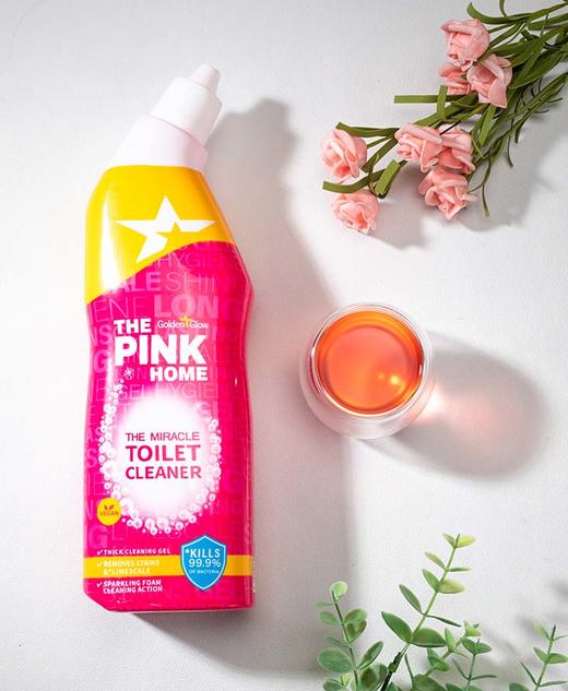 【中欧班列2瓶】法国The Pink Home 奇迹洁厕灵 原装进口生间除臭马桶洁厕灵 750ml/瓶 商品图4