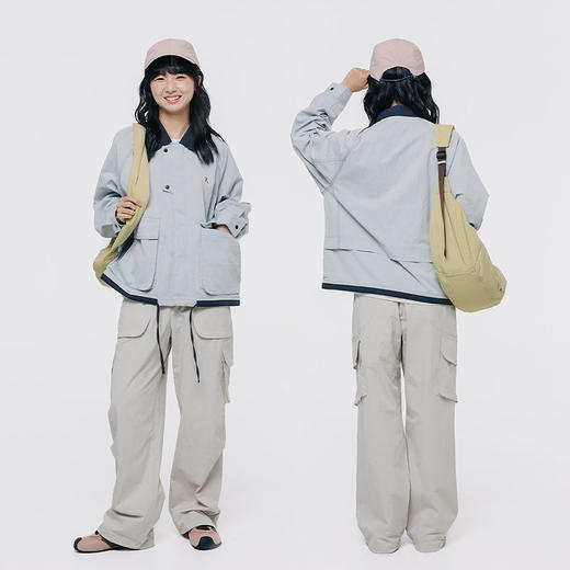 【品牌特惠】ACMEITEM爱棵米 户外复古翻领夹克外套GAG3210677E 商品图2