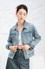 秋新款复古丹宁高克棉宽松显瘦牛仔外套 商品缩略图3