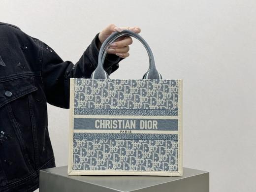 迪奥 Book Tote酒椰草配皮托特小号（LZ*MM） 商品图0