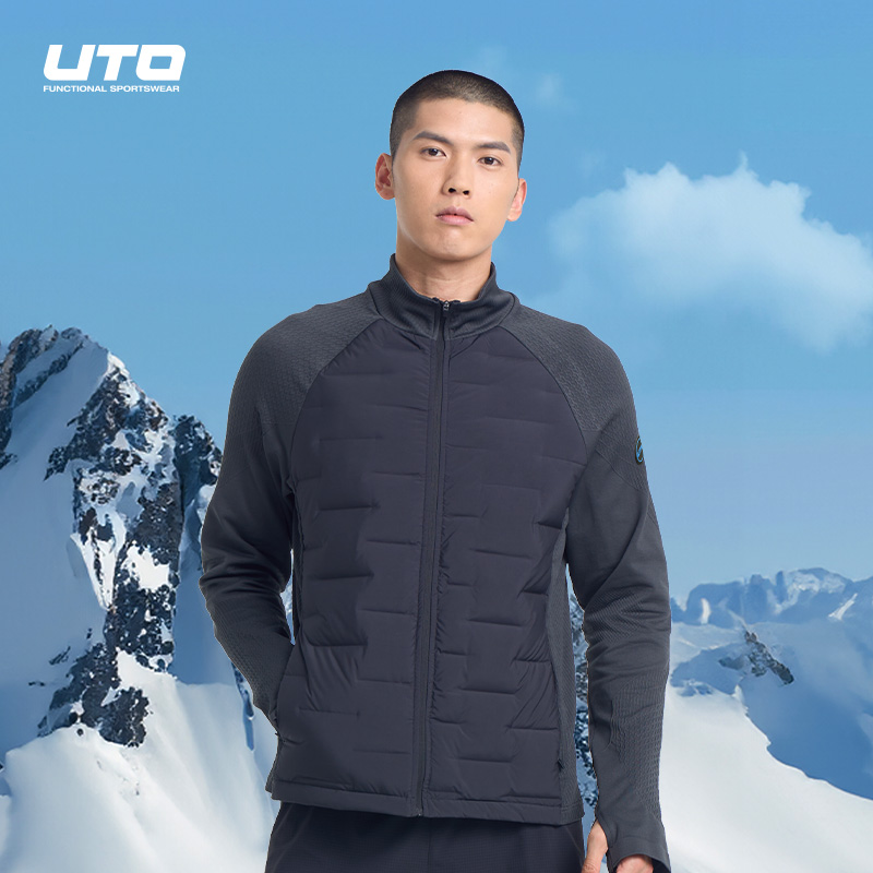 UTO/悠途向峰全域羽绒外套秋冬男女户外运动轻薄保暖长袖羽绒服