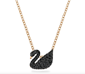 【超惠秒】SWAROVSKI 施华洛世奇 女士大黑天鹅项链 5204134