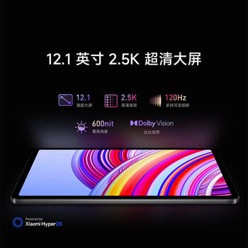 小米(MI) 红米平板Redmi Pad Pro【国家补贴】12.1英寸2.5K高清护眼屏120Hz高刷学生平板 8+256G浅湾蓝 /电脑、办公 /电脑整机 /平板电脑 商品图1