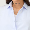 SUNSPEL女士经典款棉斜纹布长袖衬衫 商品缩略图4