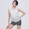 跃牌（呗咪纷纷系列）夏季抽绳显瘦罩衫女健身凉感宽松网纱透气无袖运动背心瑜伽服上衣BX6403 商品缩略图3