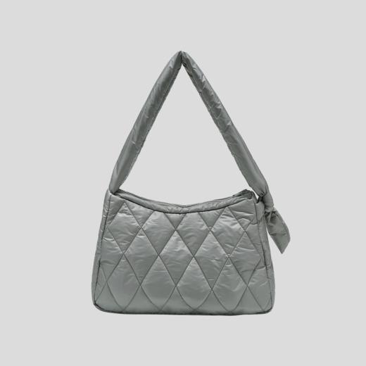 GOODBAI logo贴布绣撞色织带可调节手提云朵包 商品图2