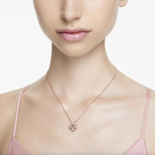【超惠秒】SWAROVSKI 施华洛世奇 女士新款四叶草跳动的心项链 5674211 商品图4
