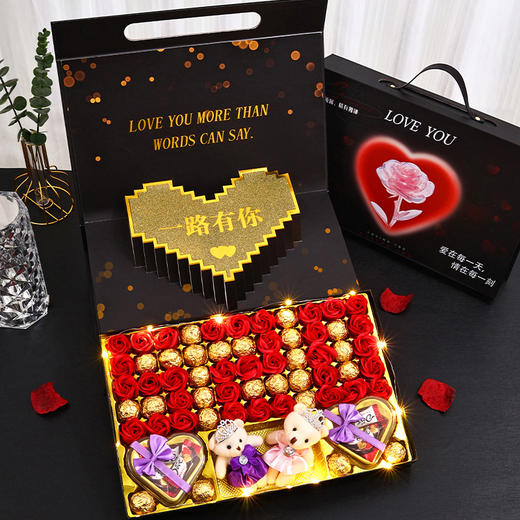 【粉丝福利❗️德芙巧克力礼盒套装】甜蜜礼物，温馨相伴，除你之外，别无所爱！创意零食礼包送男女生生日七夕情人节 商品图13