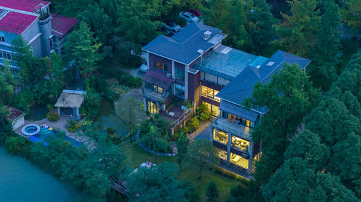 【都江堰·582号院】4房/5房泳池/温泉私汤院子，青城前山下，超大庭院，熊猫谷，融创乐园，台球、K歌，机麻，K歌ptyg 商品图4