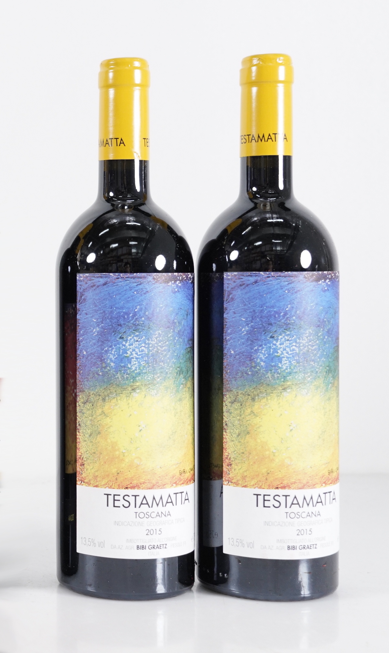 缤缤格拉兹酒庄特斯塔白葡萄酒 2015, 意大利