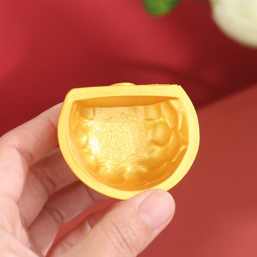 【金饭碗冰箱贴+28颗小元宝套装】树脂磁吸文物冰箱贴金饭碗国潮陕西博物馆典藏文创纪念品 商品图3